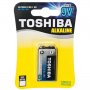 73.20710TB1  6F22X B1 Pila 9V Alcalina Toshiba    Accessori Illuminazione