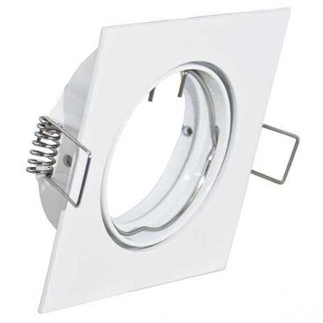 39.PS6126  Supporto Quadrato per Lampade LED - 81x81mm  Power-Supply  Accessori Illuminazione