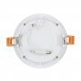 562.06.RB06  Faretto SuperSlim LED Rotondo 6W / IP20 / Ø120mm  Power-Supply  Faretti Soffitto e Incasso