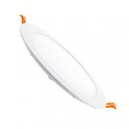 562.06.RB18  Faretto SuperSlim LED Rotondo 18W / IP20 / Ø225mm  Power-Supply  Faretti Soffitto e Incasso