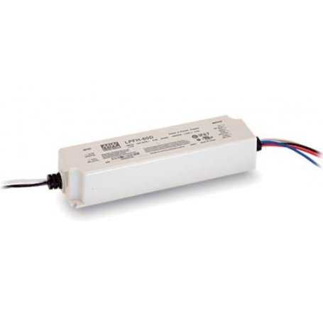 LPFH-60D-12  LPFH-60D-12 - Alimentatore LED MeanWell - CC - 60W / 5000mA - Dimmerabile  Mean Well  Alimentatori LED