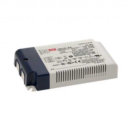 IDLC-45-350  IDLC-45-350 - Alimentatore LED MeanWell - CC - 45W / 350mA   Mean Well  Alimentatori LED