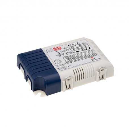 LCM-25DA  LCM-25DA - Alimentatore LED MeanWell - CC - 25W / 1050mA max DALI  Mean Well  Alimentatori LED