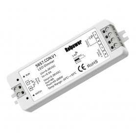 5657.con.v1  REL Power  RF-TouchDimmer-1CH | DIMMER LED - Telecomando RF - 1CANALE | IN 5V~24V | 384W MAX