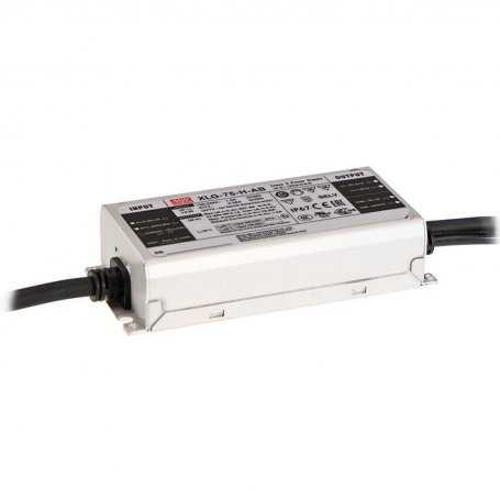 XLG-75  XLG-75 Alimentatori LED Mean Well - CV/CC - 75 Watt - 74.4 / 12-24V / 700~2100mA - Dimmerabile  Mean Well  Alimentato...