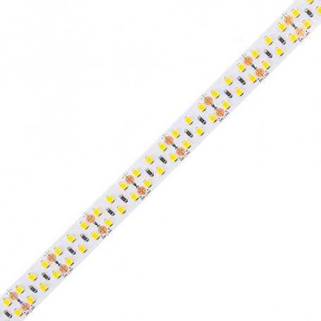 P.2835.240.2490.DF  Striscia Led SMD 2835 - 240 led/m su DOPPIA FILA - 2520 lumen/mt - 24W/mt - 24V - 5mt PRO  Power-Supply  ...