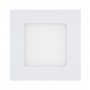 562.06.QB06  Faretto SuperSlim LED Quadrato 6W / IP20 / 120x120mm  Power-Supply  Faretti Soffitto e Incasso