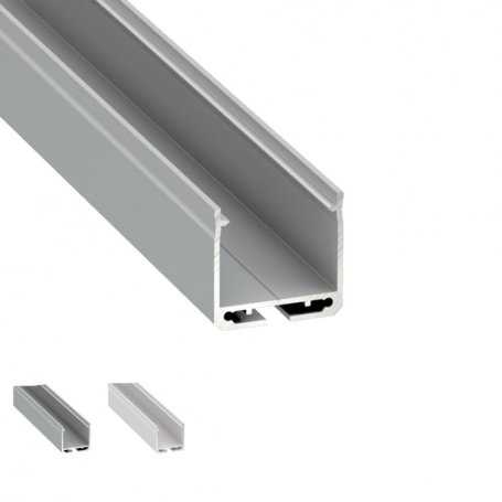 Perfil de Aluminio LED empotrado en pladur - Modelo PTIN2520