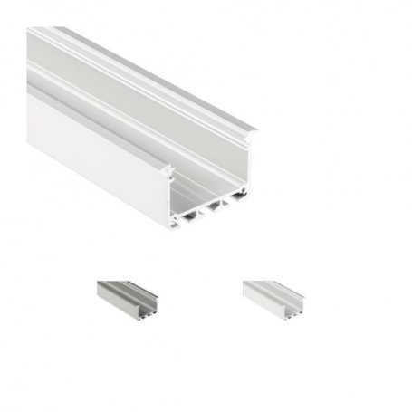 Recessed LED Aluminum Profile in plasterboard - Model INZO