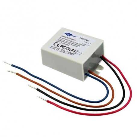 HS08N-21C1 - Alimentatore LED Glacial Power - CC - 8W 300mA