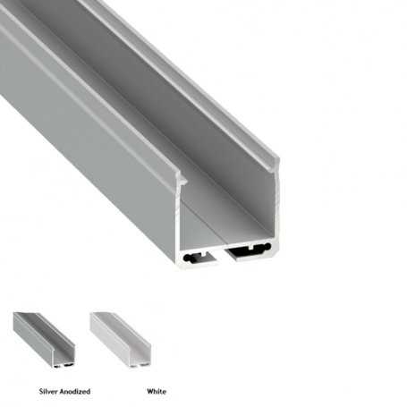 Flat LED Aluminum Profile for Under Cabinet - PT2520