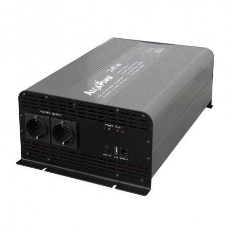 IRP3000 - Alcapower - Pure Sine Wave Inverter 3000W to 12 output 220 VAC