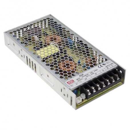 RSP-150-MeanWell Power Supply Box 150W Voltages 3.3V 5V 7.5V 12V 13.5V 15V 24V 27V 48V