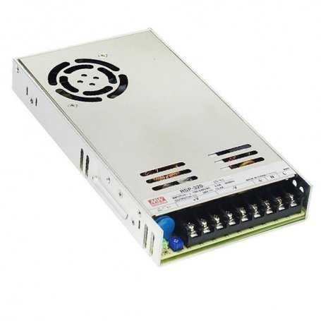 RSP-320 MeanWell Power Supply Box 320W Voltages 2.5V 3.3V 4V 5V 7.5V 12V 13.5V 15V 24V 27V 36V 48V