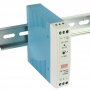 MDR-20 MeanWell Din Rail Power Supply 20W Voltages 5V. 12V. 15V. 24V