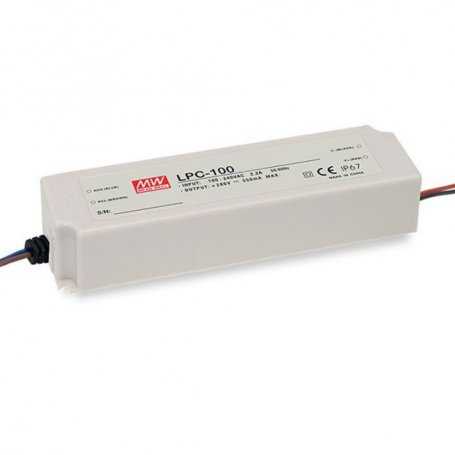 LPC-100 Meanwell Alimentation LED 100W - Courant Constant CC 350mA  500mA  700mA  1050mA  1400mA  1750mA  2100mA