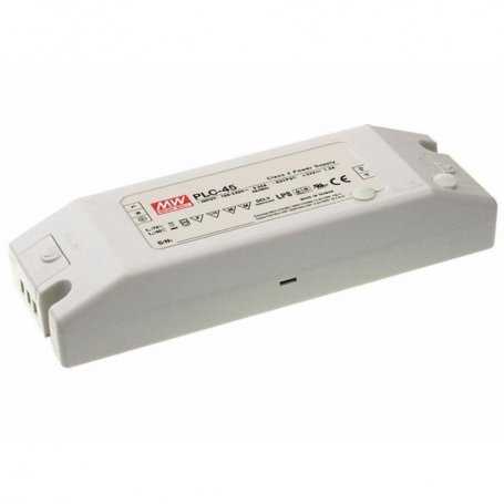 PLC-45 Meanwell Alimentation LED 45W Courant Constant CC 950mA 1250mA 1700mA 1900mA 2300mA 3000mA 3800mA