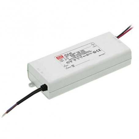 PLD-40 Meanwell LED Power Supply 40W Constant Current DC Currents 350mA 500mA 700mA 1050mA 1400mA 1750mA