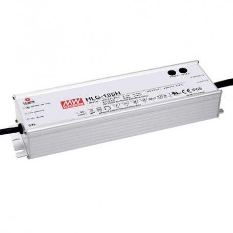 HLG-185H Meanwell - Alimentatore LED 185W - Tensione Costante CV Corrente Costante CC