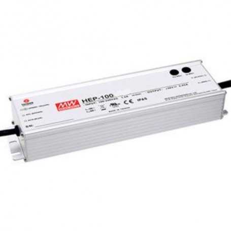 HEP-100 Alimentation LED MeanWell 100W - Tension Constante CV - Tensions 12V. 15V. 24V. 36V. 48V. 54V