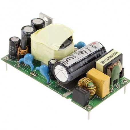 MFM-30 - Power Supply Mean Well - Open 30W - Voltages 3.3V, 5V, 12V, 15V, 24V, 48V