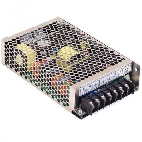 HRPG-150 - Power Supply Mean Well - Boxed 150W - Voltages 3.3V, 5V, 7.5, 12V, 15V, 24V, 36V, 48V