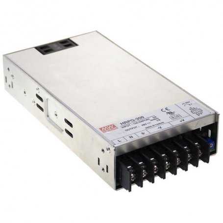 HRPG-300 - Fuente de alimentación Mean Well - En caja 300W - Voltajes 3.3V, 5V, 7.5, 12V, 15V, 24V, 36V, 48V