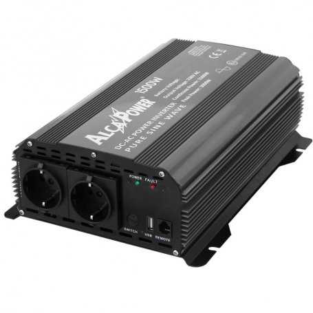 IRP1500 - Alcapower - Inversor de Onda Sinusoidal Pura 1500W salida 220 VAC