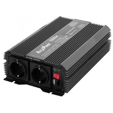 IRS1500 - Alcapower - Inversor de Onda Sinusoidal Modificada 1500W - Salida 220 VAC