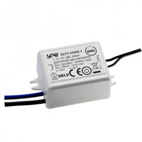 SLT3-xxxIS-1 Alimentador de LED 3W Corriente Constante CC Corrientes 350mA 700mA