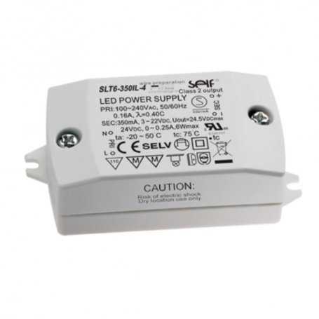 SLT6-xxxIL-4 Alimentation LED 6W Tension Constante CV Courant Constant CC