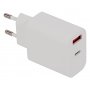 Caricatore 18W PD QC 3.0 - 1x USB-C - 1xUSB-A - 5V 3A