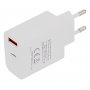 Caricatore 18W PD QC 3.0 - 1x USB-C - 1xUSB-A - 5V 3A