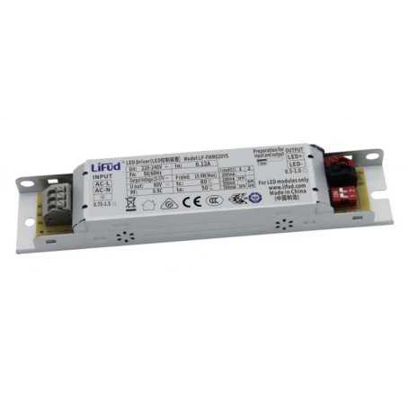 LF-FMR020YS - Alimentatore LED Jolly non isolato Lifud senza flicker - 20W - da 200 a 350mA Corrente Costante CC