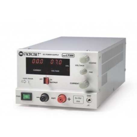 LT 100S Microset - Alimentatore da laboratorio regolabile 0-20A - 0-40VDC