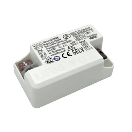 LF-GIF022YF - Alimentatore LED isolato Lifud senza flicker - 22W - da 350 a 500mA Jolly Corrente Costante CC - Track Light