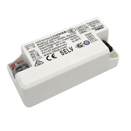 LF-GIF040YF - Lifud isolated LED power supply without flicker - 40W - from 950 to 1000mA Jolly Constant Current DC - Track Light