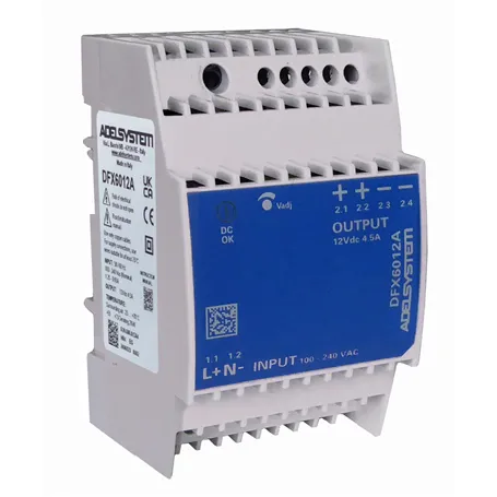 DFX6012A Netzteil Adelsystem Din Rail 65W 12V Eingang 100-240 VAC