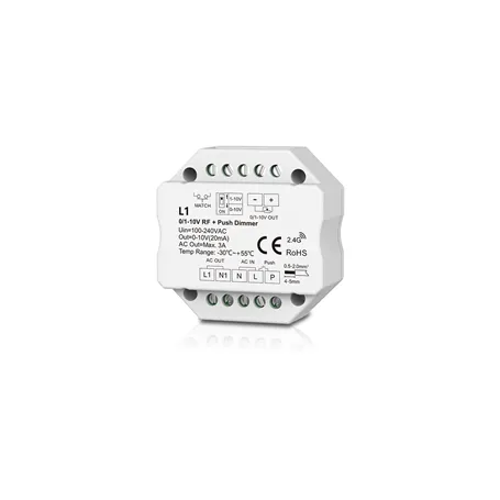 Relpower L1 Dimmer RF + Push 0/1-10V