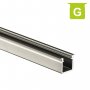 770.PAL.G  Profilo Alluminio LED da INCASSO ALTO per legno 18 x 2 mm. - Modello G  Profili Alluminio