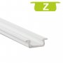 770.PAL.Z  Profilo Alluminio LED da INCASSO SOTTILE per Legno 7 x 22 mm - Modello Z  Profili Alluminio