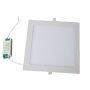 PS-FPL-SQ3  Faretto Incasso Slim LED Quadrato 3W / IP44 / 195 Lm Max / 85x85mm    Faretti Soffitto e Incasso