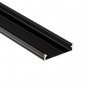 770.PAL.SOLOS  Profilo Alluminio LED Piatto da libreria LARGO 9,3 x 43 mm - Modello SOLOS  Profili Alluminio