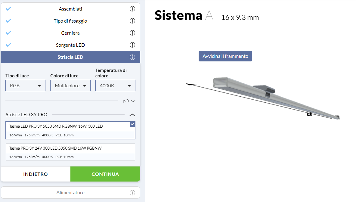 Alimentatori slim LED