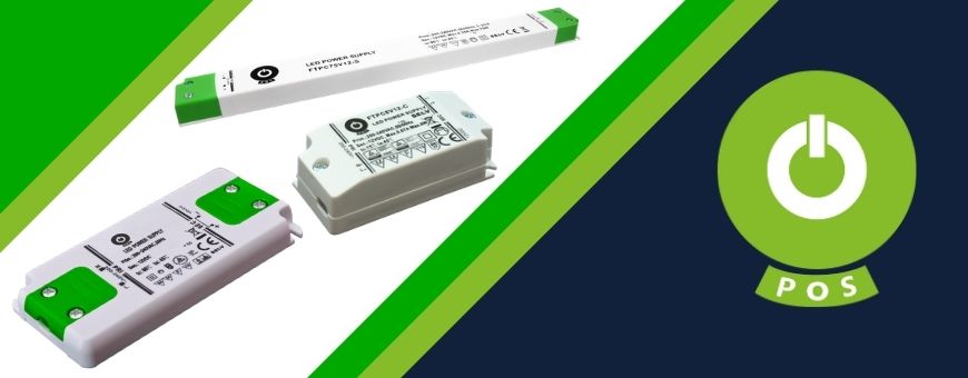 POS Power alimentadores para LED compactos