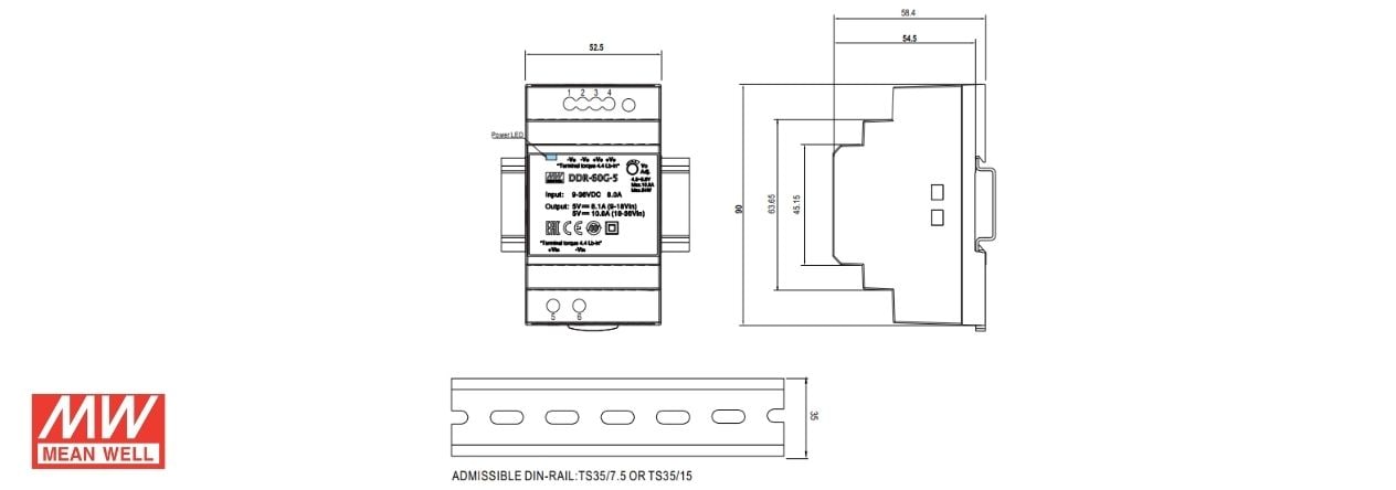 Mechanical Features DDR-60