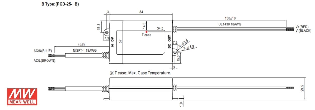 Características Mecánicas PCD-25B