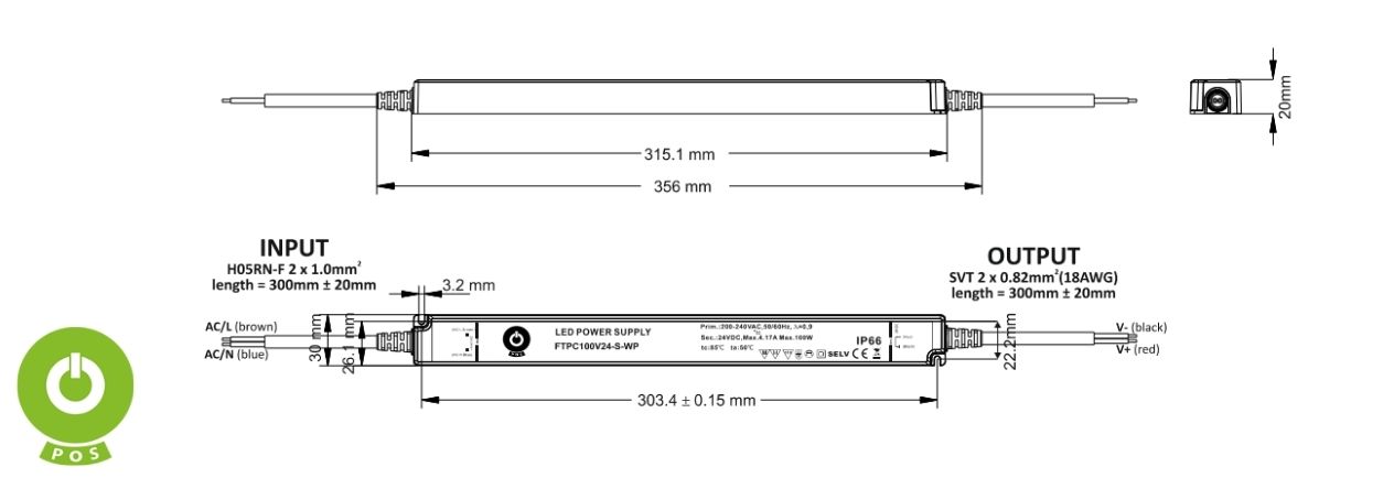 Caratteristiche-Serie-FTPC100V-S-WP -PosPower