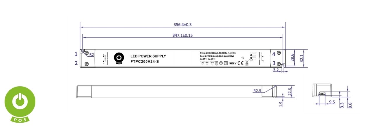 Caratteristiche-Serie-FTPC200V-S -PosPower