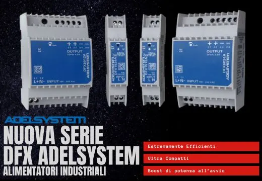 Adelsystem completa la gama con la nueva serie DFX para guía DIN ⚡